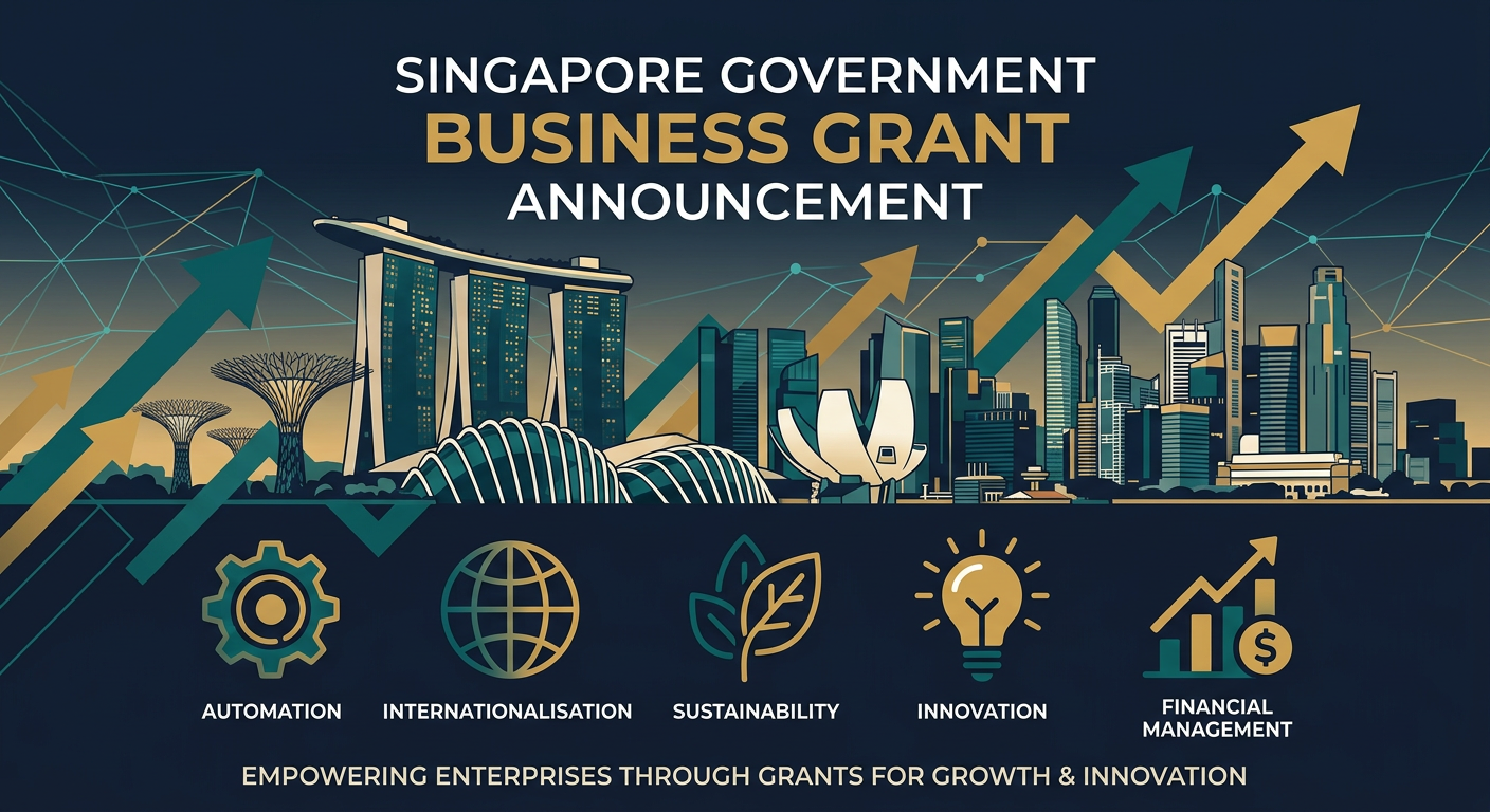EDGE Grant Singapore 2026: New Enterprise Grant for SMEs — 8 Business Areas, 100+ Activities Covered